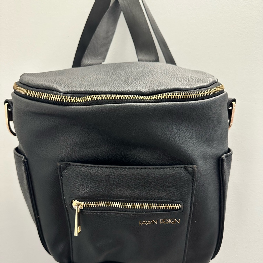 Fawn Design Original Diaper Bag Mini Black